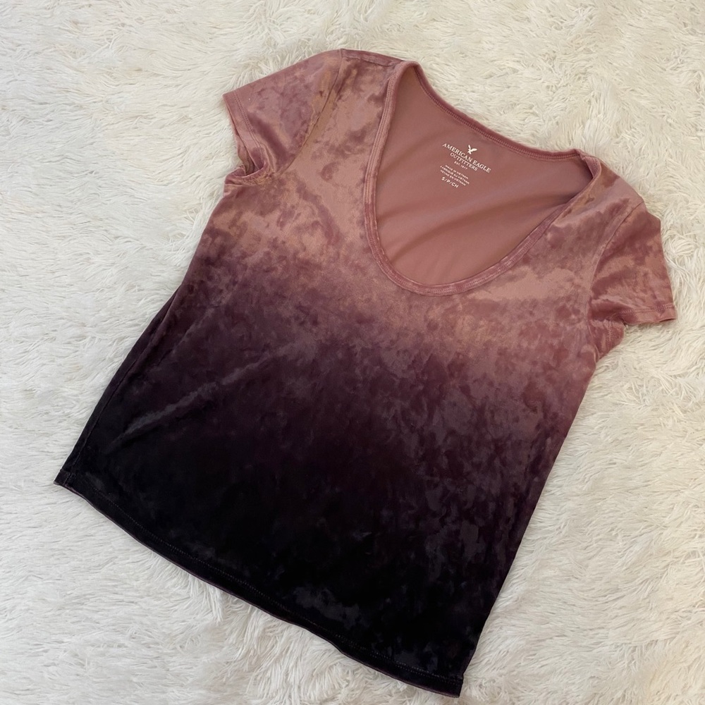 American Eagle Velvet Tee